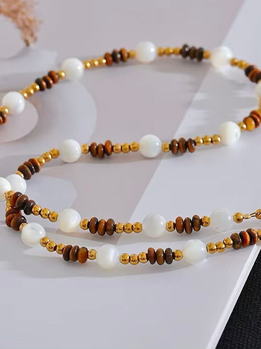 Océan et Pierre Necklace