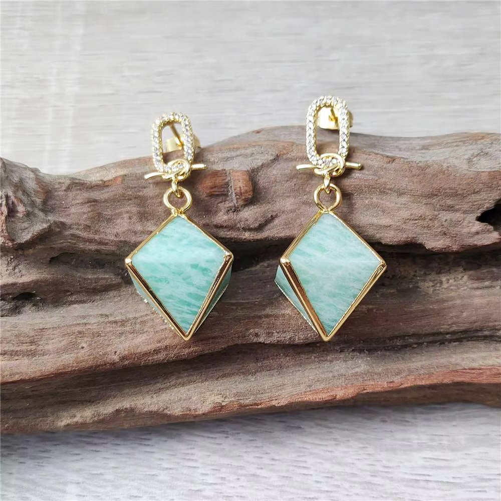 Sacred Amazonite Earrings