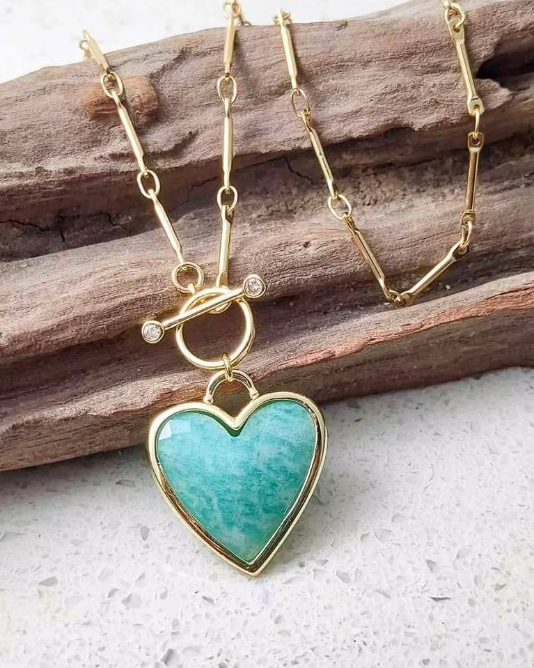 Amazonite Pierre Necklace