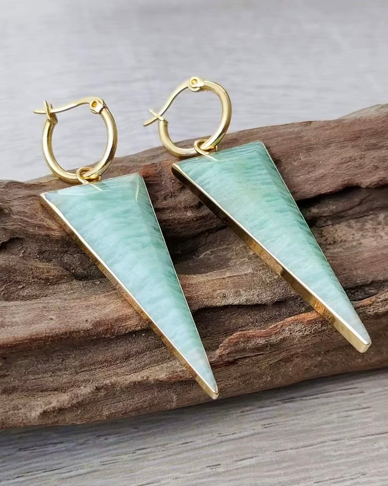 Candace Amazonite Earrings
