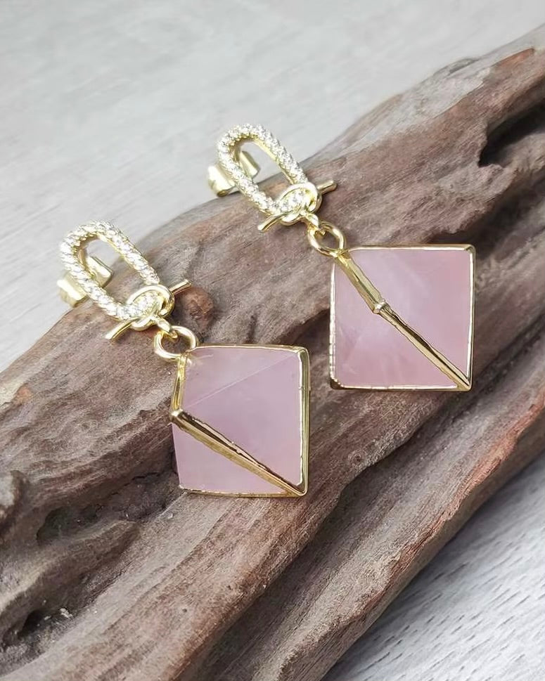 Sacred Rose Earrings