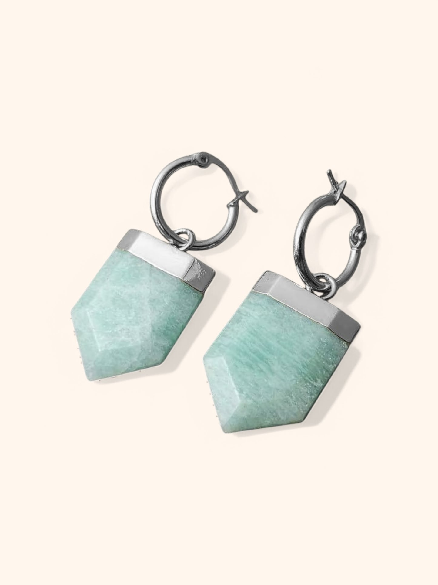 Cleopatra Amazonite Earrings