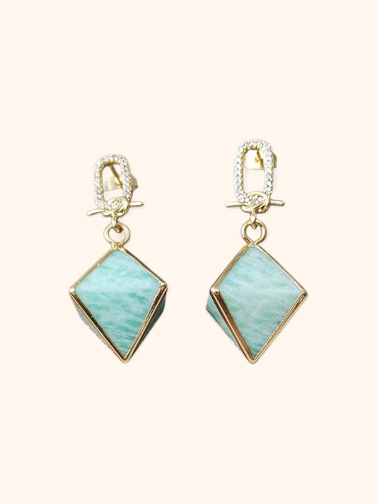 Sacred Amazonite Earrings