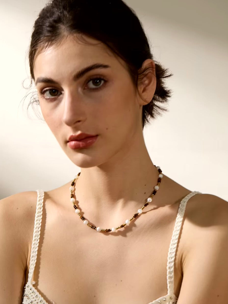 Océan et Pierre Necklace