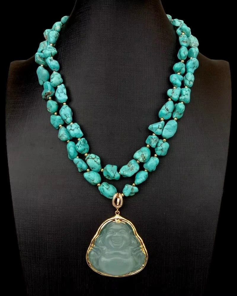 Happy Buddha Necklace