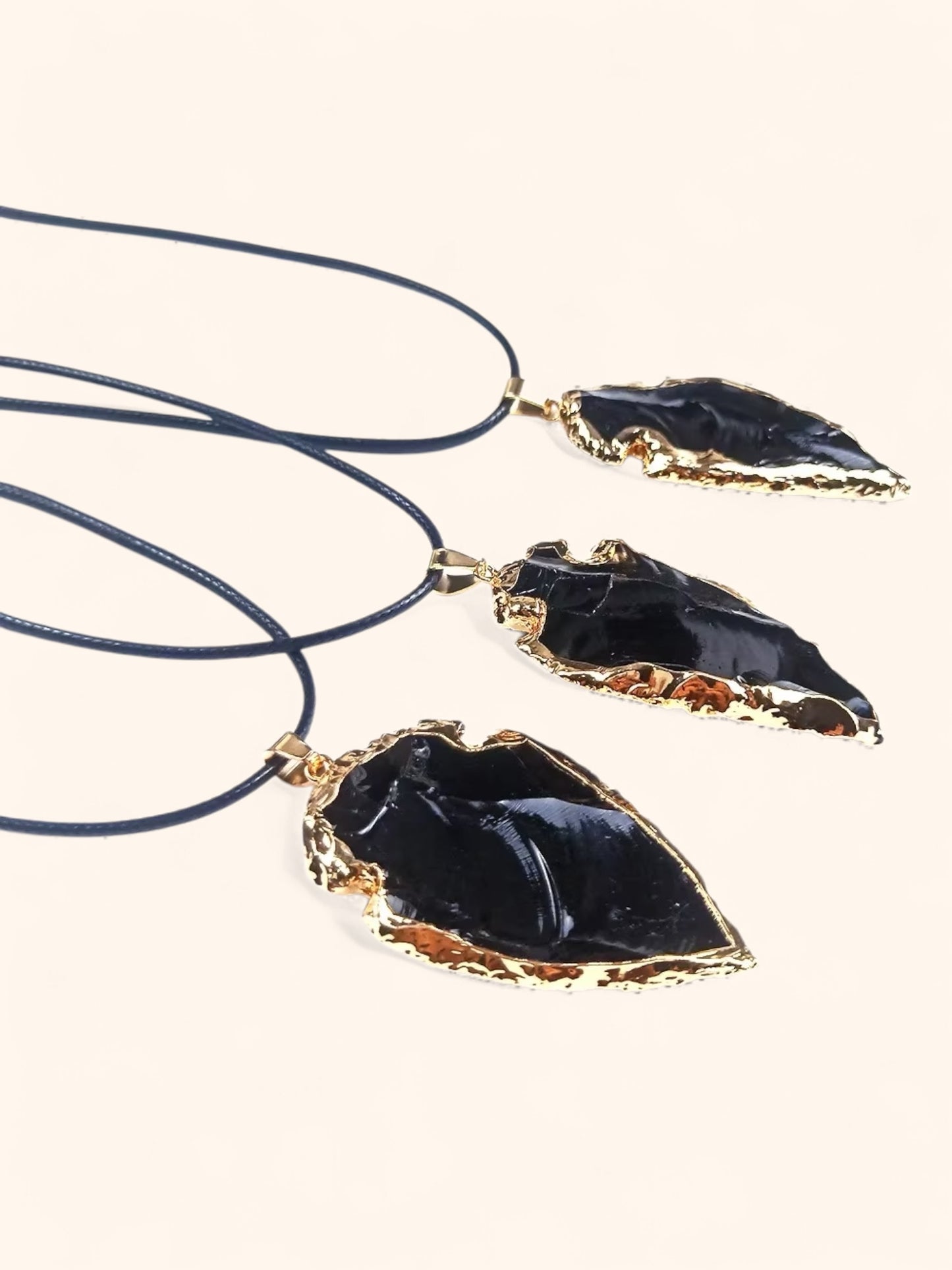 Obsidian Guardian Necklace