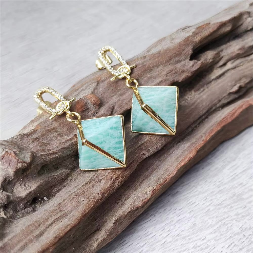 Sacred Amazonite Earrings