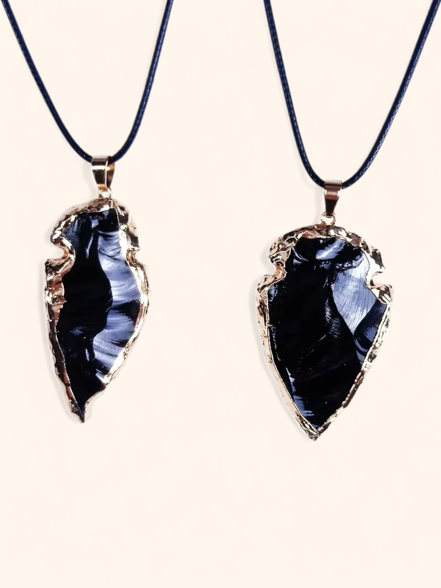 Obsidian Guardian Necklace