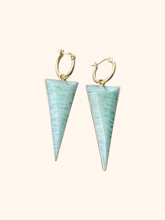 Candace Amazonite Earrings