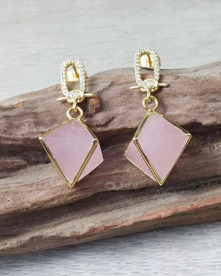 Sacred Rose Earrings