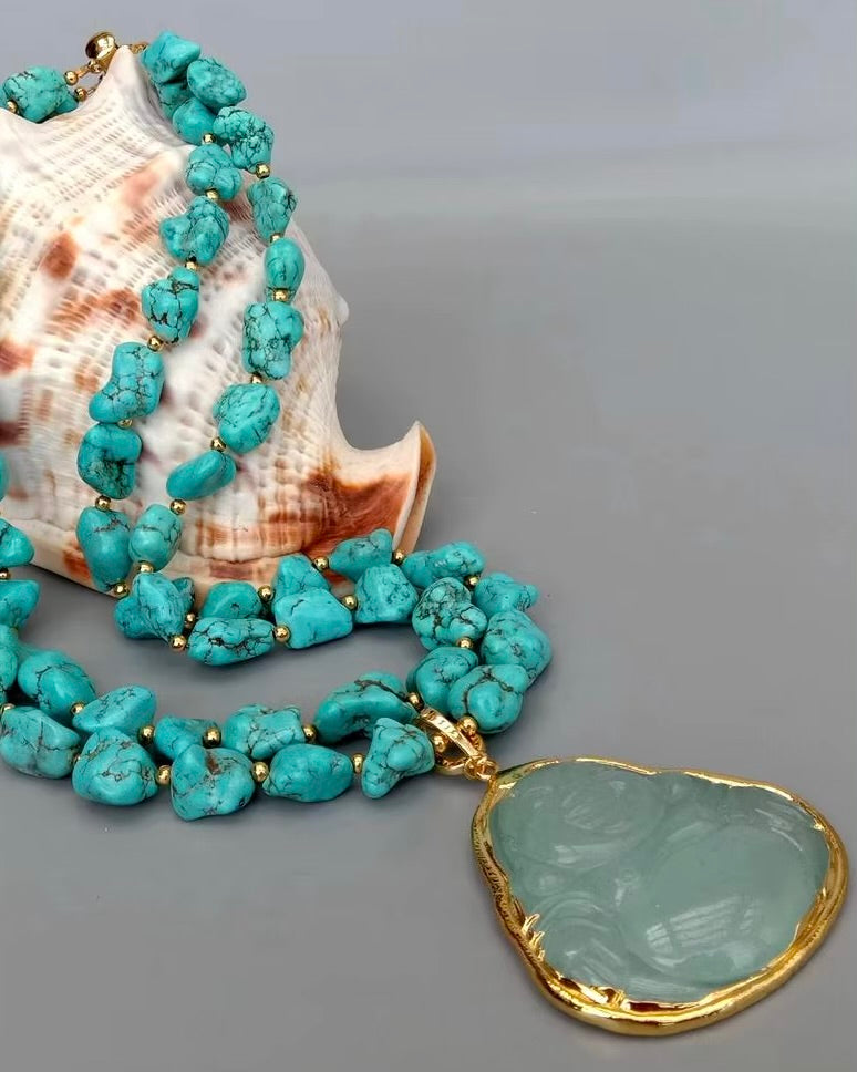 Happy Buddha Necklace