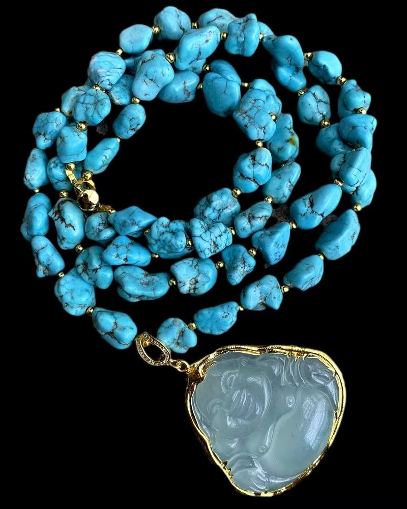 Happy Buddha Necklace