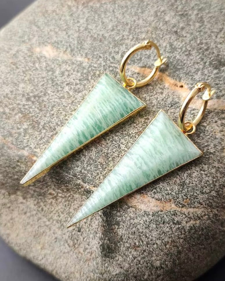 Candace Amazonite Earrings