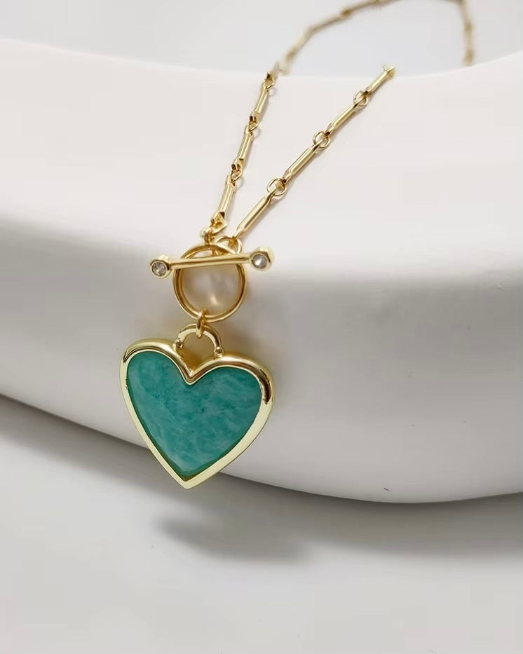 Amazonite Pierre Necklace
