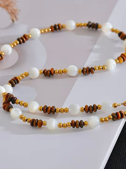 Océan et Pierre Necklace