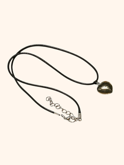 Pyrite Heart Necklace