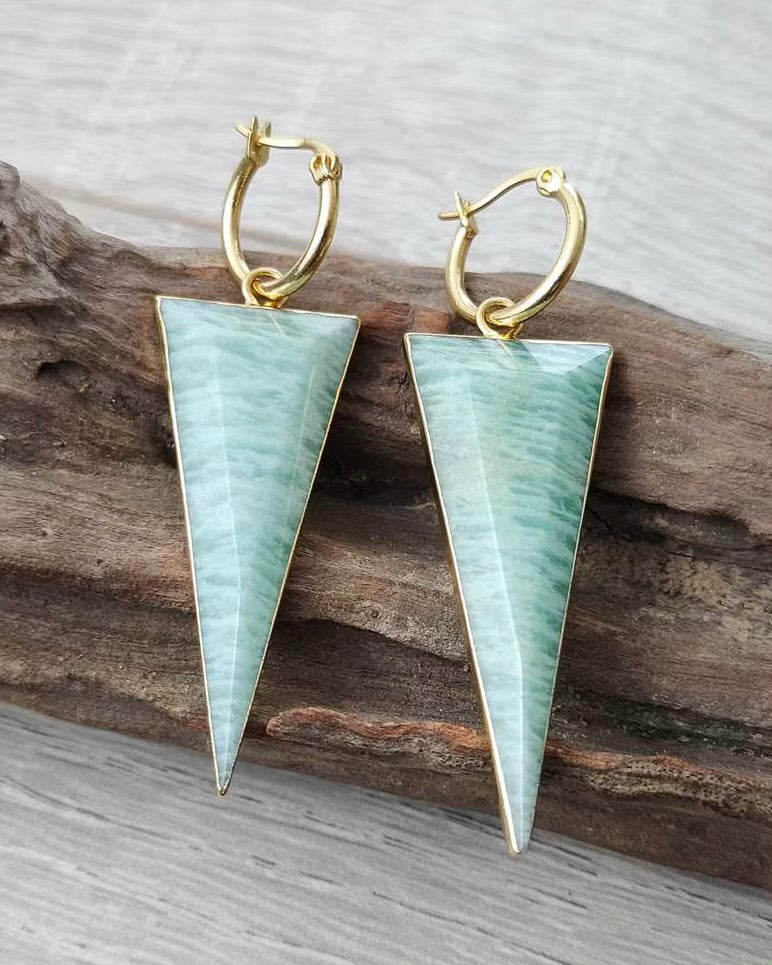Candace Amazonite Earrings