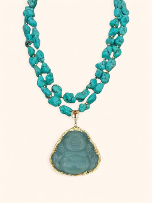 Happy Buddha Necklace